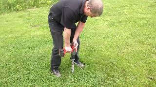 How to Install Penetrator™ Ground Anchors (PE10-PE26) in Less than a Minute