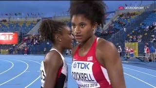 59 Anna Cockrell 400m Hurdles FINAL Women's HD World U20 Championships Bydgoszcz 2016