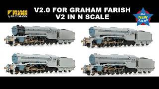 Graham Farish N Scale LNER V2 Class Announcement