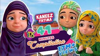 Kaneez Fatima Cartoon Series Compilation | Episodes 11 to 15 | 3D Animation Urdu Stories For Kids