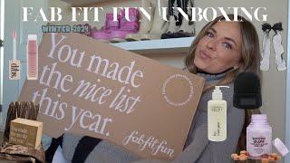 FAB FIT FUN 2024 WINTER UNBOXING