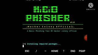 hco officail @hacker colony official HCOPhish tool