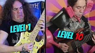 10 Levels Of SWEEP PICKING (From NOOB To GOD)