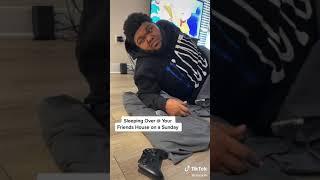 Druskitv when you sleep over at friends house on Sunday