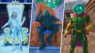 Fortnite Absolute Doom All Boss Fights / Bosses / Medallions (Mysterio, Doombot & Emma Frost)