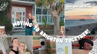 WE MOVED TO BRIGHTON | moving vlog & mini house tour