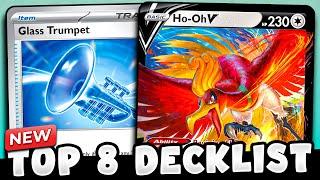 Ho-Oh V Got TOP 8 in a Tournament with Stellar Crown Cards!