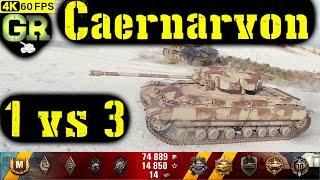 cięcie__World of Tanks Caernarvon Replay - 10 Kills 4.9K DMG(Patch 1.4.1)