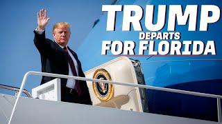 President Trump departs The White House, heads to Florida | Mar-a-Lago |USA | America