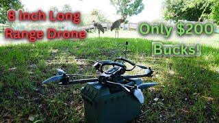 8 inch Long Range Drone !! For About $200 Bucks ?!