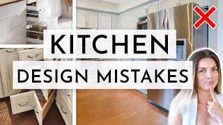 7 WORST KITCHEN DESIGN MISTAKES (& how to fix them)