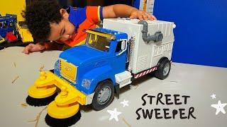 Street Sweeper Truck for Kids | Unboxing and Playing | Driven Collection