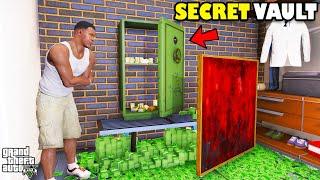 Franklin Found Hidden Secret Vault Behind Painting In GTA 5 | SHINCHAN and CHOP