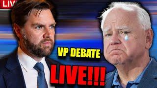 WATCH LIVE: Vice Presidential Debate! JD Vance vs. Tim Waltz