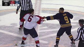 Alex Petrovic vs Evander Kane Feb 9, 2016 (Round 3)