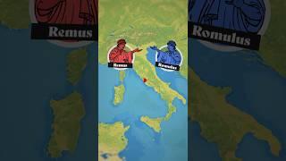 A shortened history of The Roman Empire  #geography #history #shorts