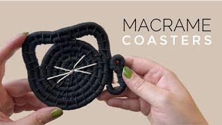 DIY MACRAME COASTERS | Beginner Macrame Pattern