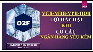 Cổ phiếu VPB-VCB-HDB-MBB: Kỳ vọng hay khó khăn khi cơ cấu ngân hàng yếu kém.