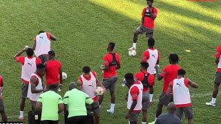 BLACK STARS FINAL TRAINING SESSION AHEAD OF NIGER CLASH - KUDUS, MANAF, SIMPSON & ALL