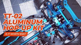 Aluminum TT-02 for $120 Is it worth your money? #tamiya #tamiyarc #tamiyarccar #tamiyatt02 #tt02