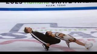 Madison Chock and Evan Bates - Skate America 2023. FD.