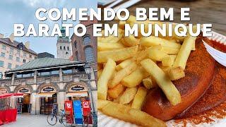 COMO COMER COMIDA ALEMÃ BOA E BARATA EM MUNIQUE?