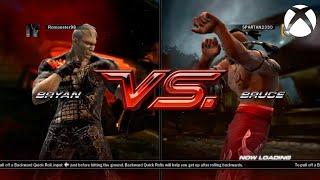 Tekken 6 - Bryan Fury ( Romanster98 ) VS Bruce Irvin ( Jonah ) - Online Battle #207 #xbox