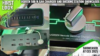 UGREEN Nexode 500 W GaN Charger And Revodok Max 2131 Thunderbolt 5 Docking Station Showcased At CES