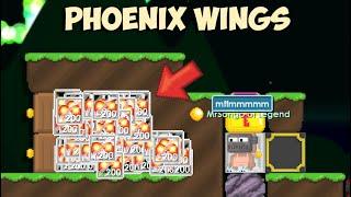 12800 Phoenix Wings DUPE INFO + MORE (+NEW ITEM SET CHALLENGE) OMG!! | GrowTopia