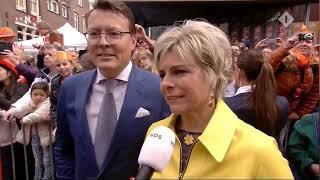 Koningsdag 2018 - Interview met Constantijn en Laurentien