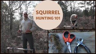 How to Prepare a Harvested Squirrel - Small Game Hunting