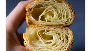 ⭐CROISSANTS SFOGLIATI COME AL BAR FATTI A MANO Ricetta FACILE e VELOCE