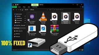 Remove Shortcut Virus From USB Drive Without Losing Data | How To remove virus from usb Pend Drive 