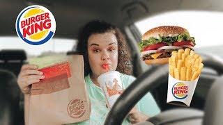 Burger King Mukbang! (eat & chat w/ me)