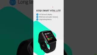 GOQii Smart Vital Lite | A stylish and light tracker on your wrist