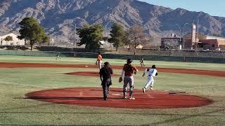 2023-1-29-Jack Raber Pitching vs Newport Harbor Varsity Winter Sailors