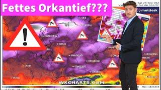 Sturm-Attacke auf Deutschland? GFS zaubert ein Orkantief aus dem Hut. Vollherbst zum Oktoberstart.