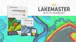 New Humminbird LakeMaster Cartography with VX Technology