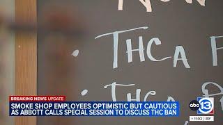 Gov. Greg Abbott vetoes THC ban, calls for regulation instead
