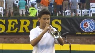 James Alleva performs The Star Spangled Banner at The Little League World Series