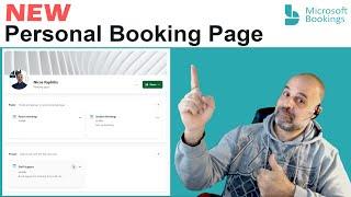 Microsoft Bookings, Personal Booking Page