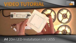 LED Tutorial - Part 4: Large LED installation (20 metres!) easily realised