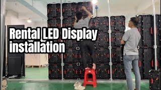 Rental LED Display Installation