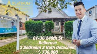 《纽约地产姜先生》纽约 -  皇后区 - Bellerose - 独立以家庭- NY- Queens - Bellerose - 1 Family Detached  $ 730,000