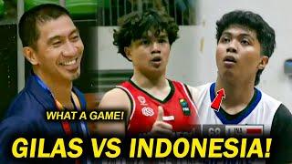 GILAS U16 VS INDONESIA | Showtime si Travis Pascual, Pinahirapan ng Indo ang Gilas | Highlights