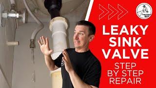 How To Repair a Leaky Sink | How To Replace a Sink Shut Off Valve