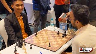 Illegal move in the Queen Endgame induces laughter | IM Shahil vs GM Sankalp