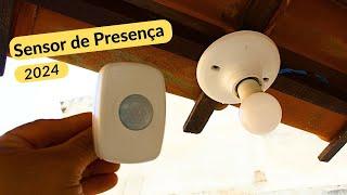 SENSOR DE PRESENÇA passo a passo - QA23M -