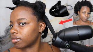 Reverse Air Drying My 4C Natural Hair w/ Revair! Is it worth it?