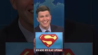 Colin Jost And The Black Superman Joke | "SNL Joke Swap" #shorts #comedy #funny